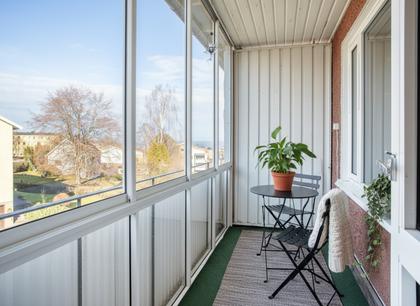 Balkong eller utsiktsbild