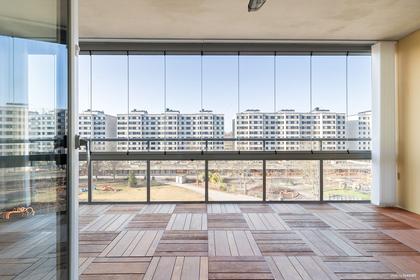 Balkong eller utsiktsbild