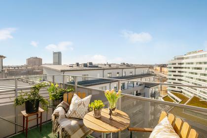 Balkong eller utsiktsbild