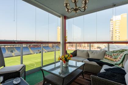 Balkong eller utsiktsbild