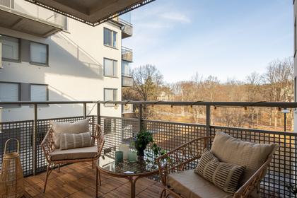 Balkong eller utsiktsbild