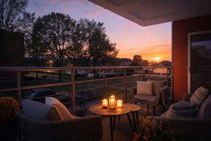 Balkong eller utsiktsbild