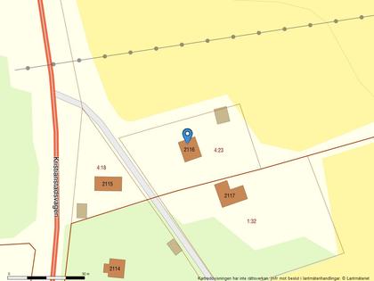 Illustrerad karta över fastigheten eller området