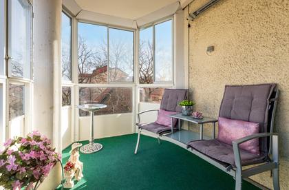 Balkong eller utsiktsbild