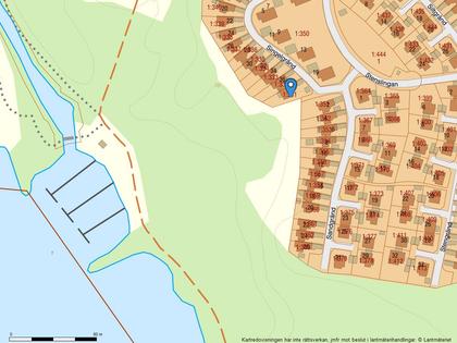 Illustrerad karta över fastigheten eller området