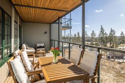 Balkong eller utsiktsbild