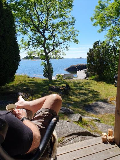 Balkong eller utsiktsbild