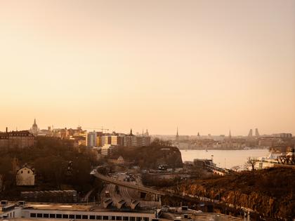 Balkong eller utsiktsbild