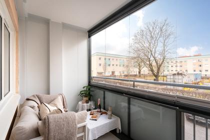 Balkong eller utsiktsbild