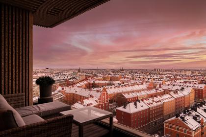 Balkong eller utsiktsbild