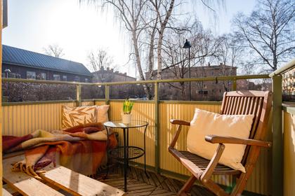 Balkong eller utsiktsbild