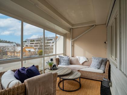 Balkong eller utsiktsbild