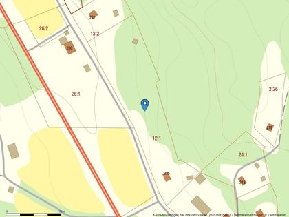 Illustrerad karta över fastigheten eller området