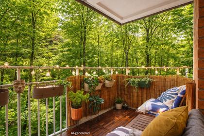 Balkong eller utsiktsbild