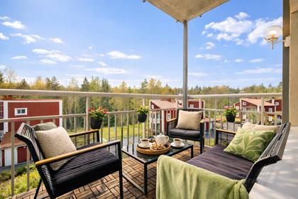 Balkong eller utsiktsbild