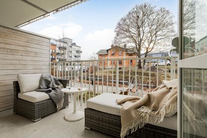 Balkong eller utsiktsbild