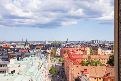 Balkong eller utsiktsbild