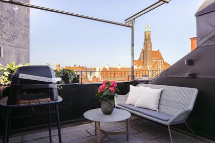 Balkong eller utsiktsbild