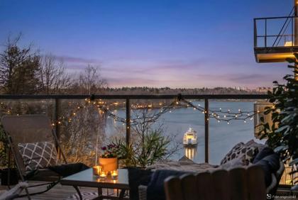 Balkong eller utsiktsbild