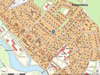 Illustrerad karta över fastigheten eller området