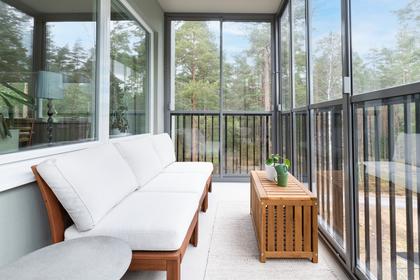 Balkong eller utsiktsbild