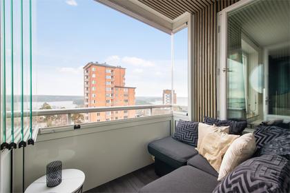 Balkong eller utsiktsbild