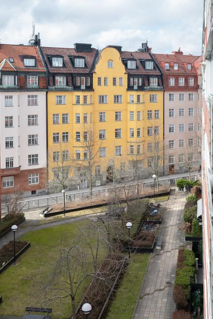 Balkong eller utsiktsbild