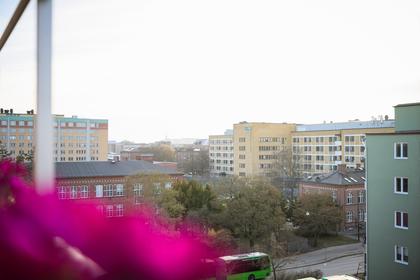 Balkong eller utsiktsbild