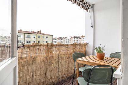 Balkong eller utsiktsbild