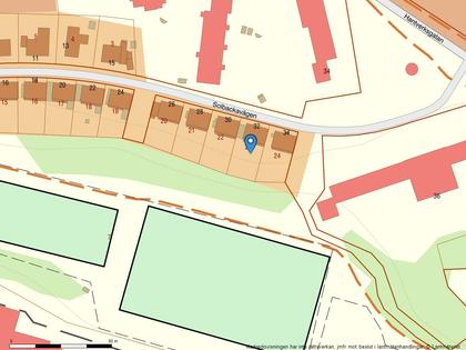 Illustrerad karta över fastigheten eller området