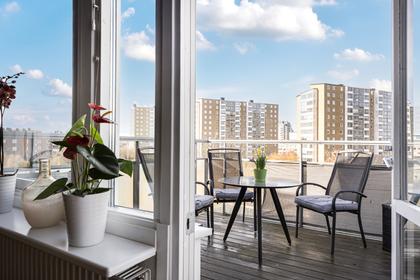 Balkong eller utsiktsbild