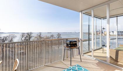 Balkong eller utsiktsbild