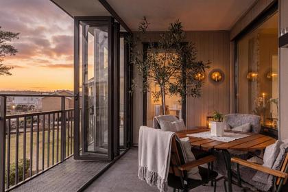 Balkong eller utsiktsbild