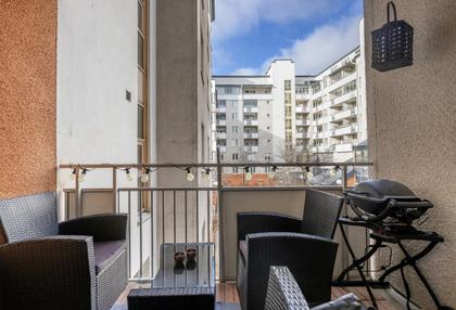 Balkong eller utsiktsbild