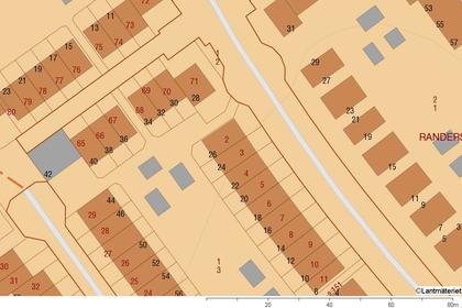 Illustrerad karta över fastigheten eller området