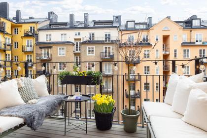 Balkong eller utsiktsbild