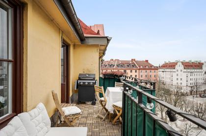 Balkong eller utsiktsbild