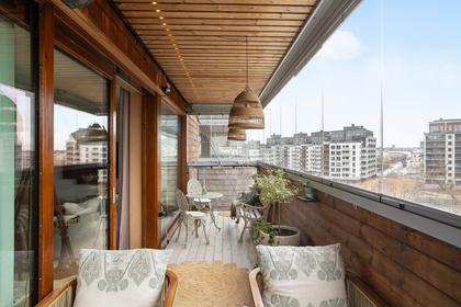 Balkong eller utsiktsbild