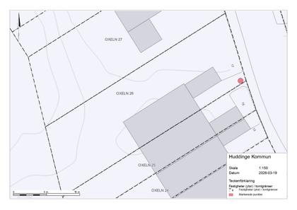 Illustrerad karta över fastigheten eller området
