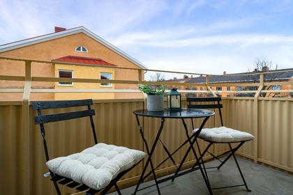 Balkong eller utsiktsbild