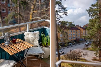 Balkong eller utsiktsbild