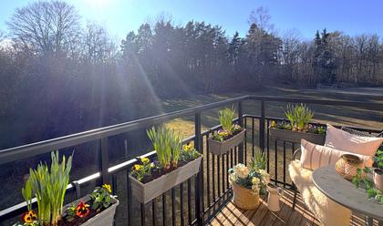 Balkong eller utsiktsbild