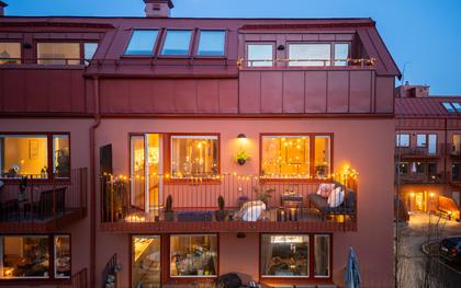 Balkong eller utsiktsbild