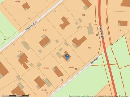 Illustrerad karta över fastigheten eller området