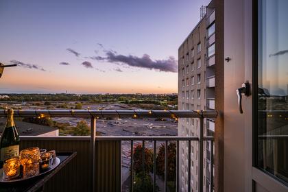 Balkong eller utsiktsbild