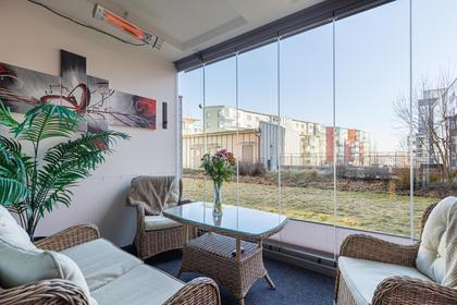 Balkong eller utsiktsbild