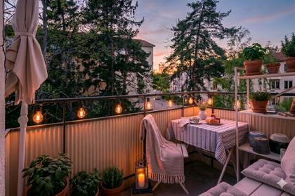 Balkong eller utsiktsbild