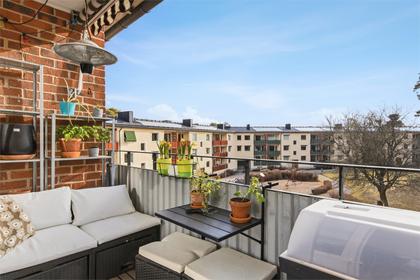 Balkong eller utsiktsbild