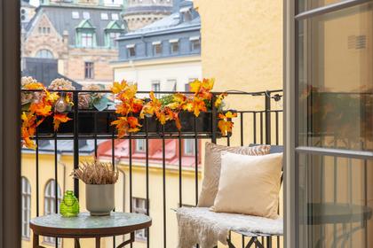 Balkong eller utsiktsbild