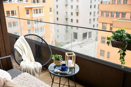 Balkong eller utsiktsbild